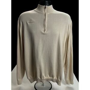 Paul Fredrick Men’s 1/4 Zip Sweater XXL - Supima Cotton - NetApp Computacenter